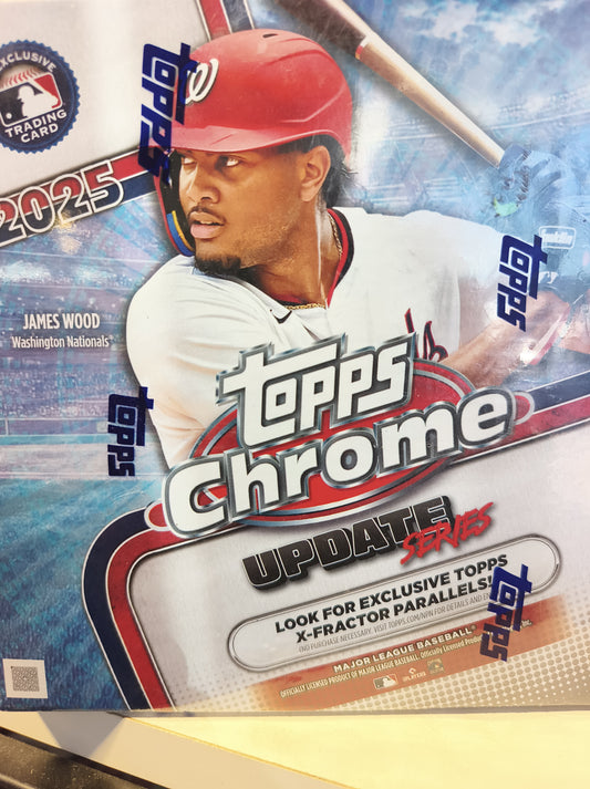 Topps 2025 MLB Chrome update