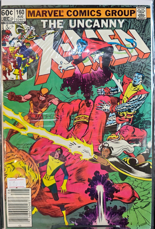 Uncanny X-Men #160 Newsstand Edition