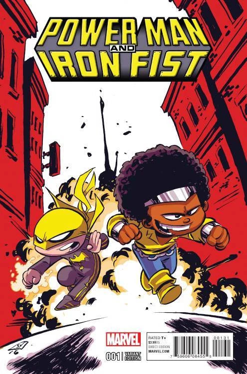 Power Man And Iron Fist #1 Young Variant