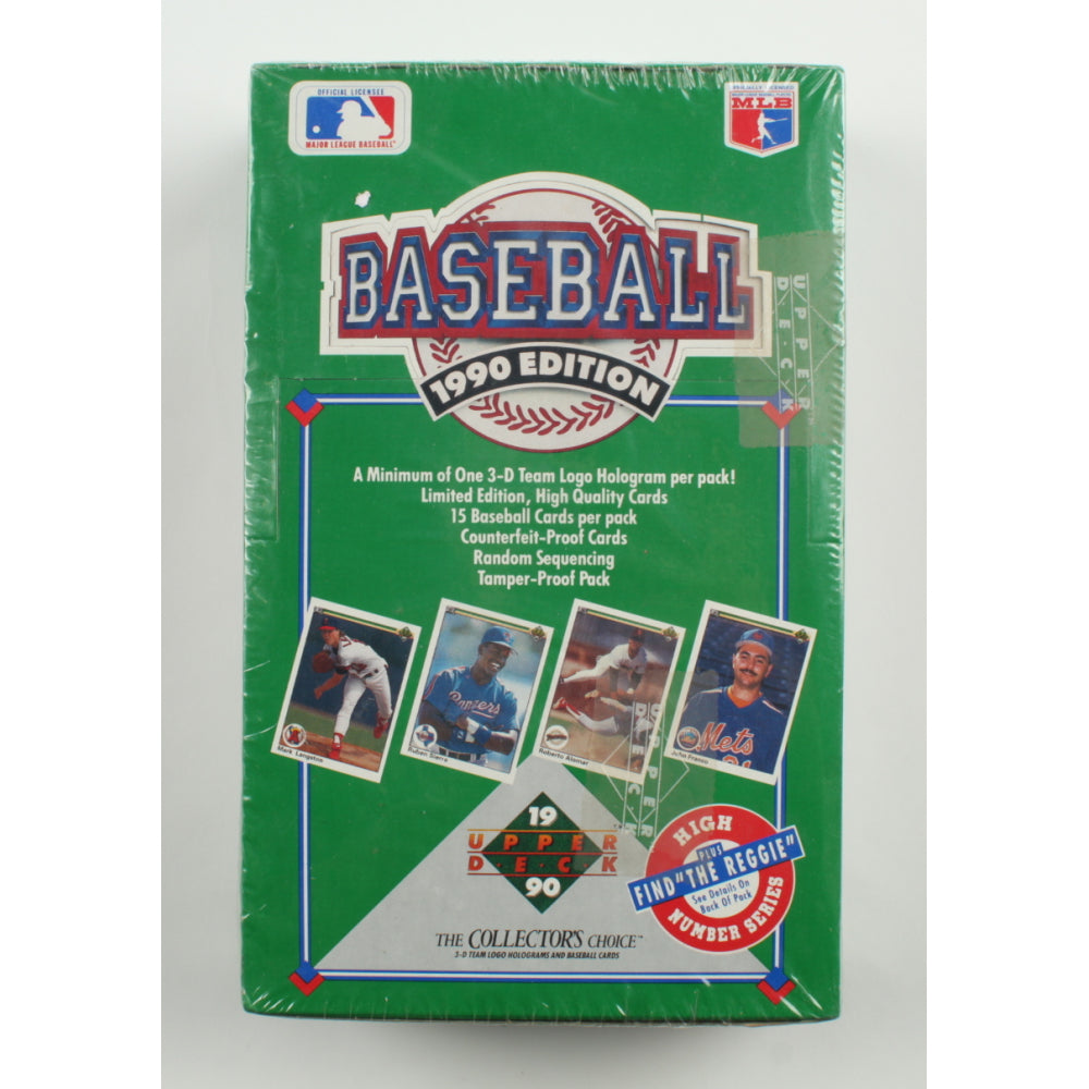 1990 Upper Deck High Series Box