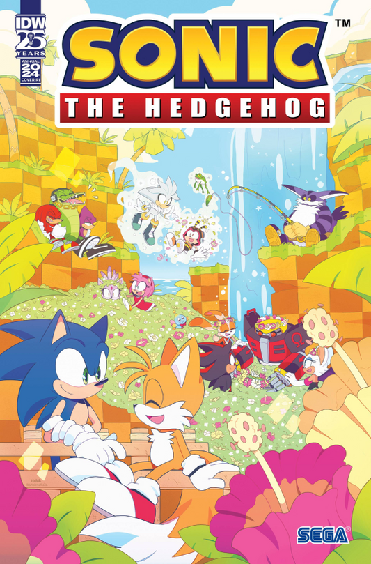 Sonic the Hedgehog Annual 2024 #1 1:10 Iasmin Omar Ata Variant