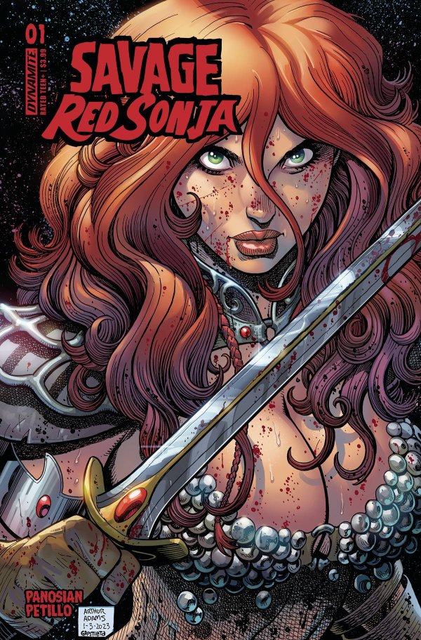 Savage Red Sonja #1 Cover C Arthur Adams Variant