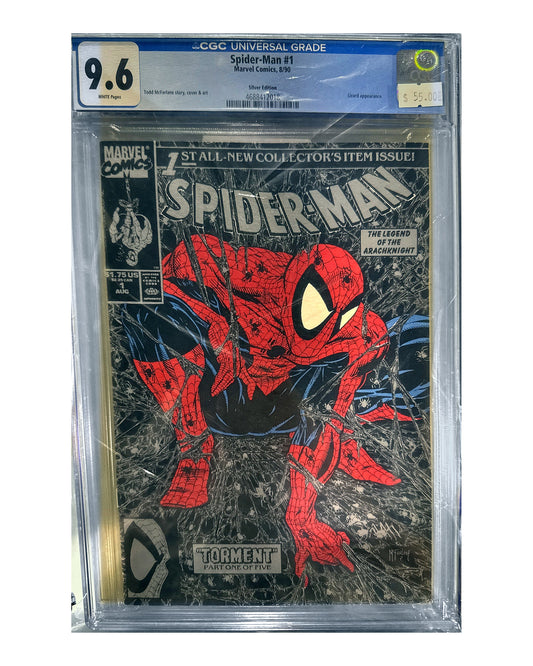 Spider-man #1 CGC 9.6 Sliver Edition