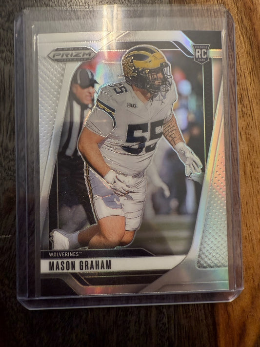 Mason Graham RC Silver Prizm