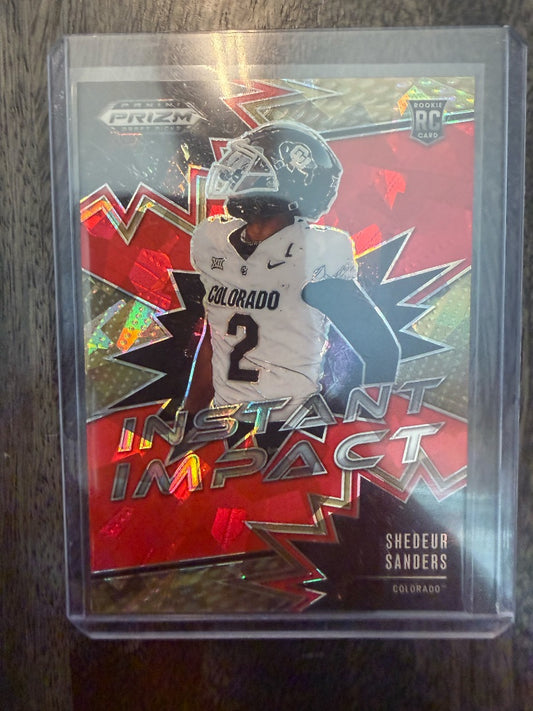 Shedeur Sanders RC Instant Impact Red Ice