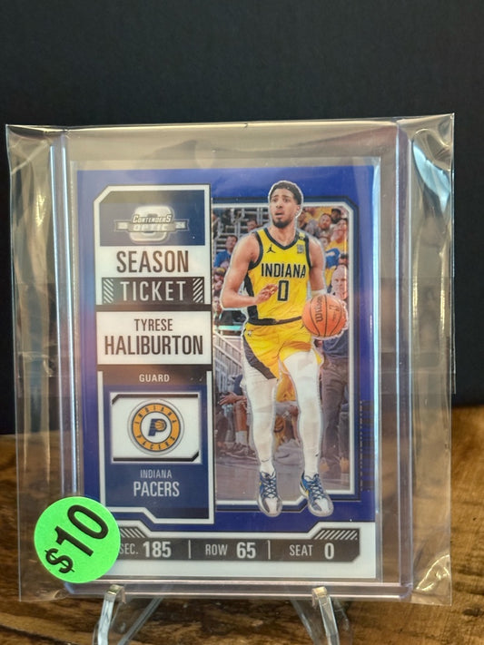 Tyrese Haliburton Season Ticket Blue /99