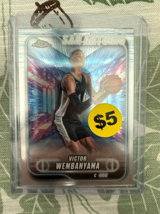 Victor Wembanyama Topps Chrome 2025