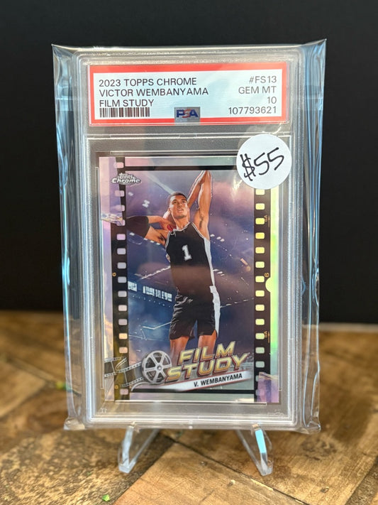 Victor Wembanyama Film Study Holo PSA 10