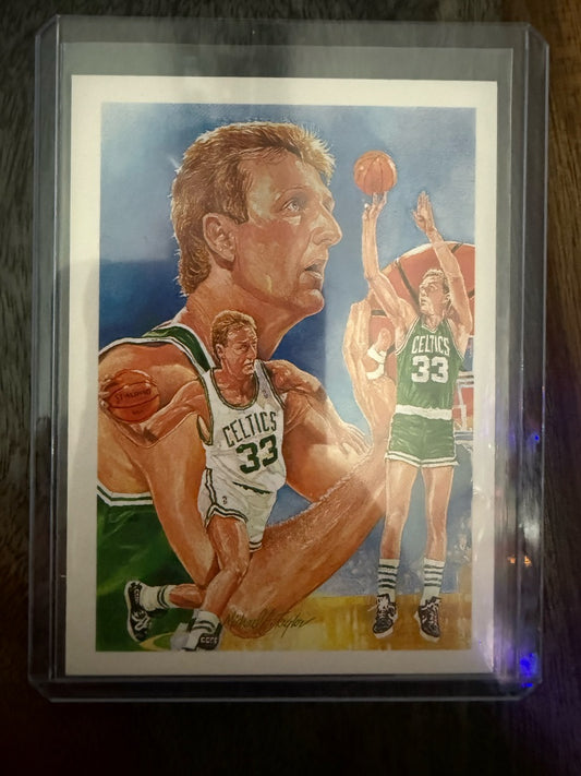 Larry Bird 1990 NBA Hoops Checklist