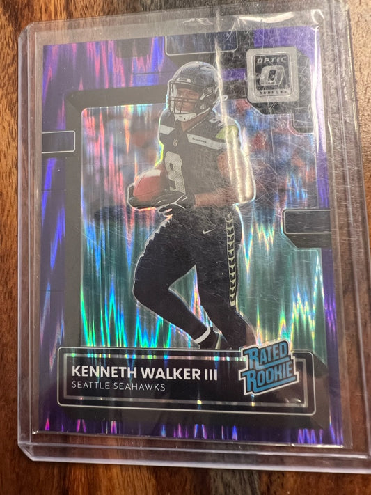 Kenneth Walker Rated Rookie Optic
