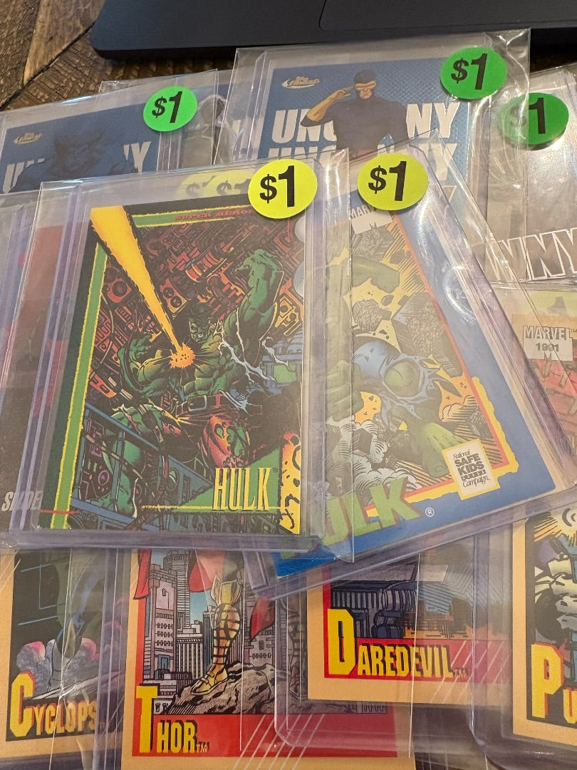 Marvel Cards ($1 Singles)