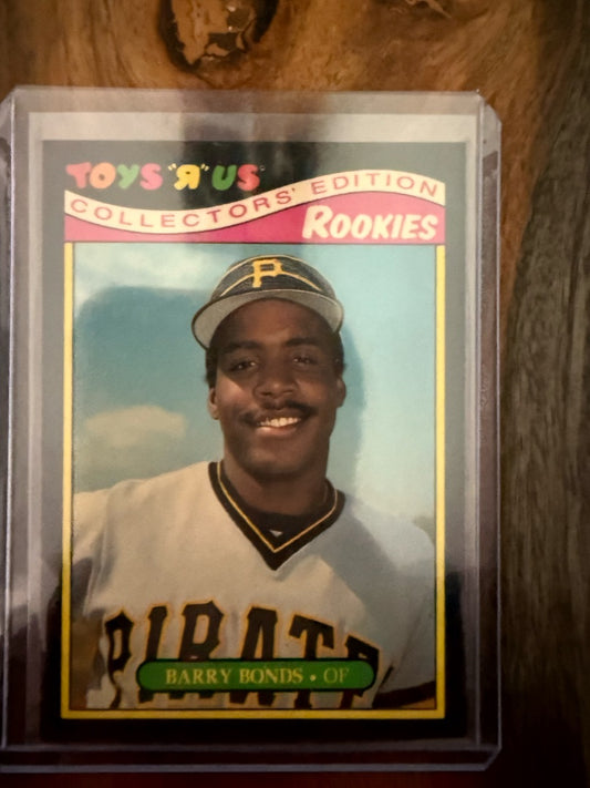 Barry Bonds Rookie Card