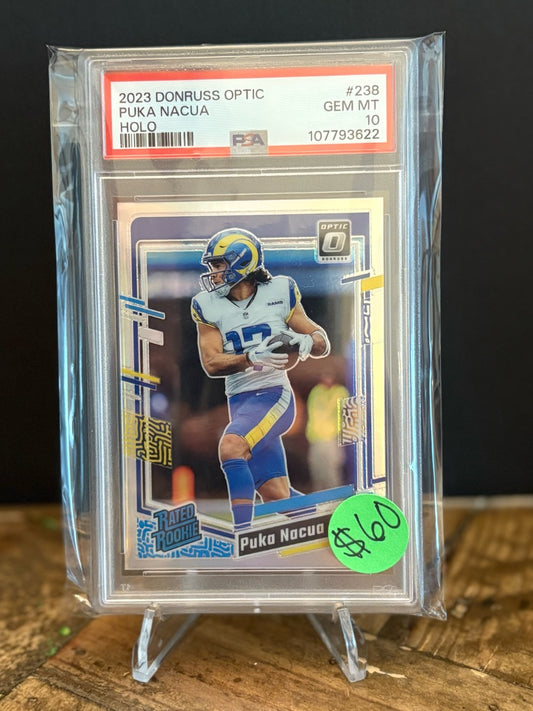 2023 Donruss Optic Puka Nacua Holo PSA 10
