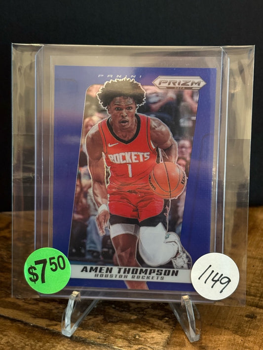 AMEN THOMPSON BLUE PRIZM /149