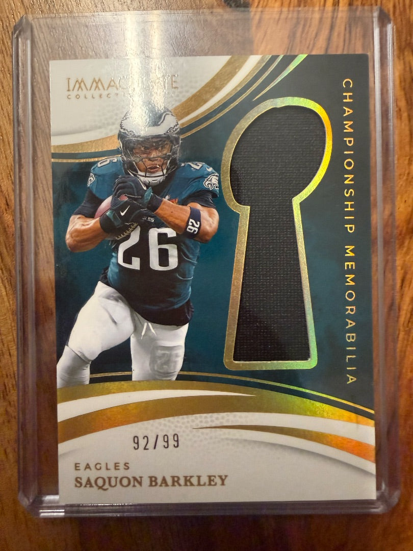 Saquon Barkley Immaculate 92/99