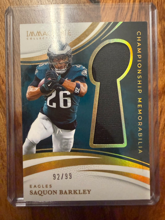 Saquon Barkley Immaculate 92/99
