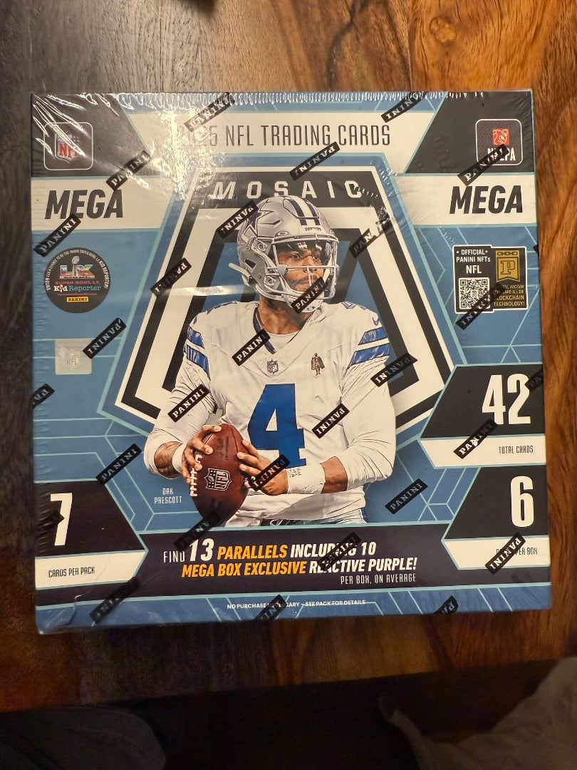 2025 NFL Mega Box Mosaic