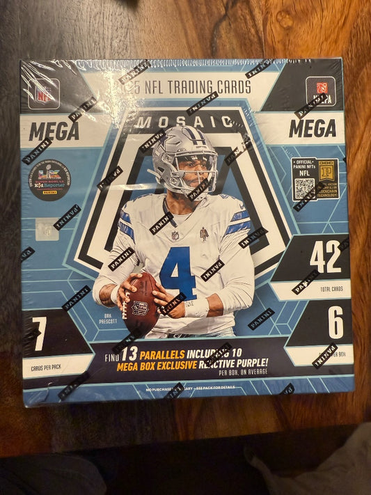 2025 NFL Mega Box Mosaic