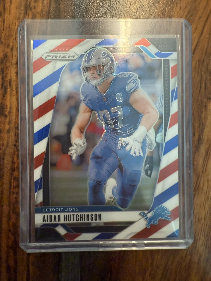 Aidan Hutchinson Red White and Blue