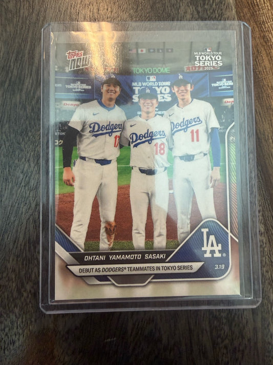 Ohtani, Yamamoto, Sasaki Tokyo Series