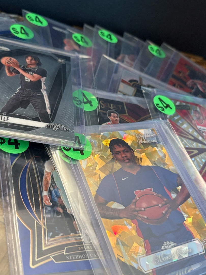 NBA Basketball Card (Single Card $4)