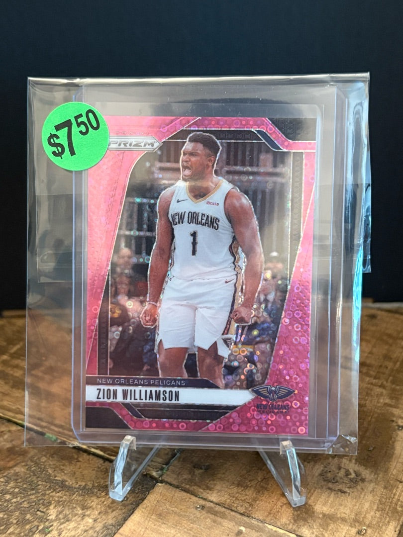 2024-25 Zion Williams Prize Pink Disco /50