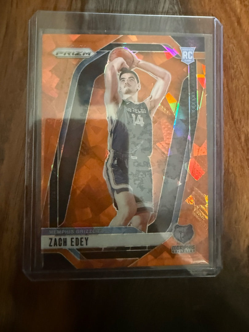 Zach Edey RC Orange Ice