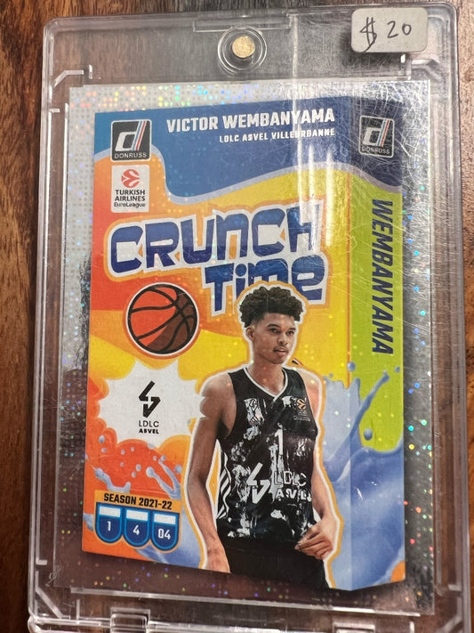Victor Wembanyamba Crunch time Donruss Euroleague