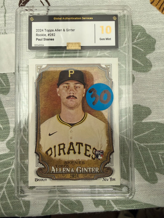 Paul Skenes RC Allen & Genter