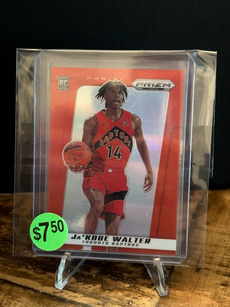 JA'KOBE WALTER RC RED PRIZM /199