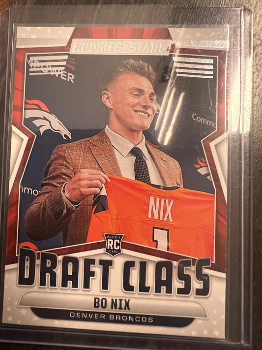 Bo Nix RC Draft Class 2024 Panini