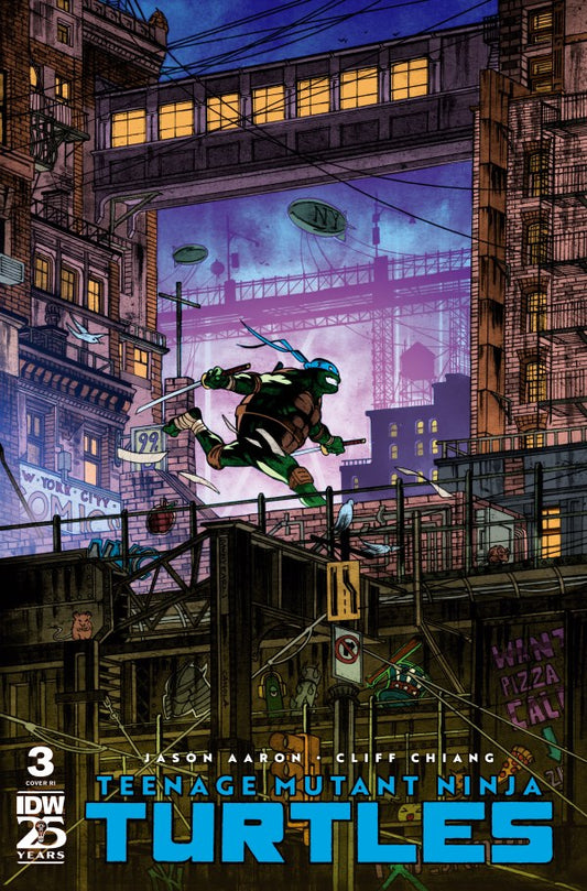 Teenage Mutant Ninja Turtles #3 1:25 Danny Earls Connecting Variant