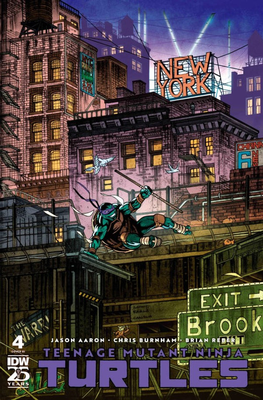 Teenage Mutant Ninja Turtles #4 1:25 Danny Earls Connecting Variant