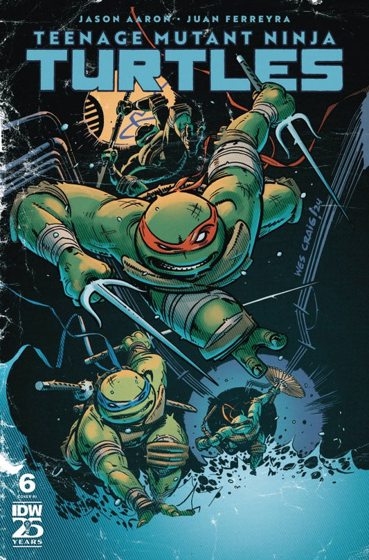 Teenage Mutant Ninja Turtles #6 1:50 Wes Craig Variant