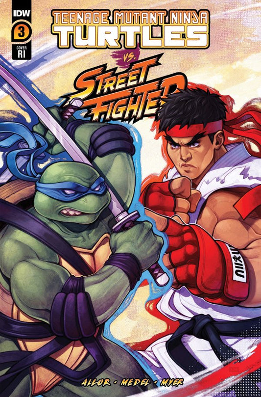 Teenage Mutant Ninja Turtles vs. Street Fighter #3 Cover RI 1:50 Beals Variant