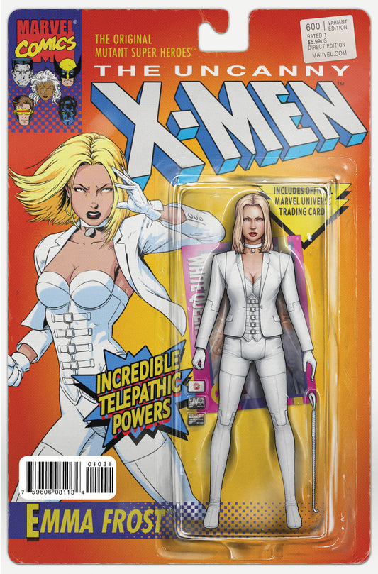 Uncanny X-Men #600 Christopher Action Figure B Variant