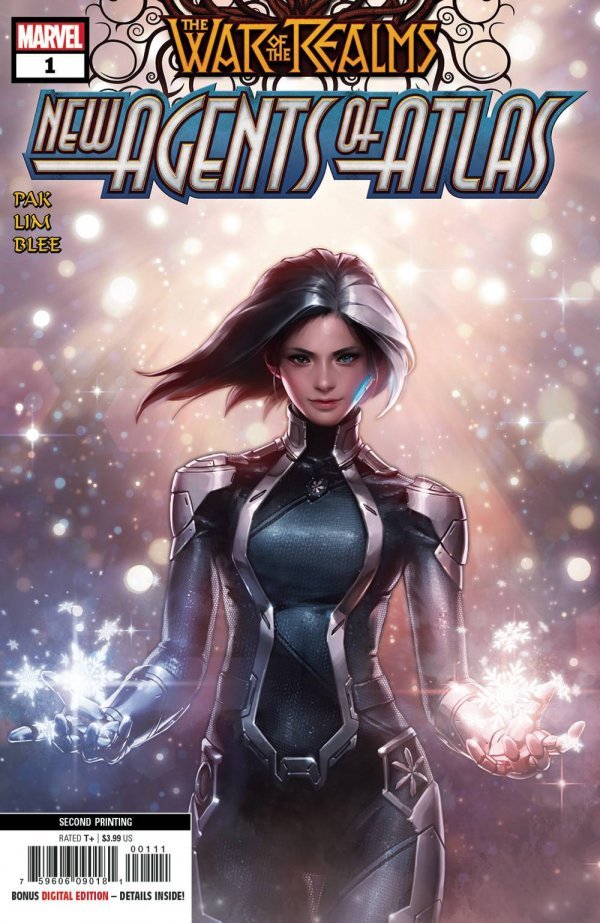 War of the Realms: New Agents of Atlas #1 2nd Printing Jee-Hyung Lee Variant