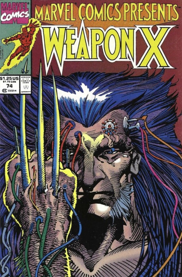 Marvel Comics Presents #74 Newsstand Edition