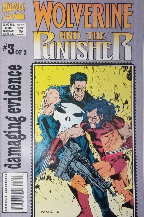Wolverine and the Punisher: Damaging Evidence #1-#3 Set